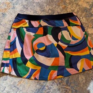 Colorful Abstract Women's Skirt